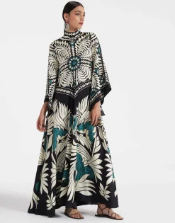 Magnifico DressMix Tiles Plac&eacute;e Black in Silk Twill