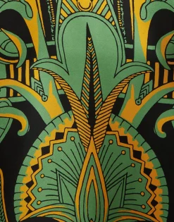 Magnifico Midi DressThe Nile Plac&eacute;e Black in Silk Twill