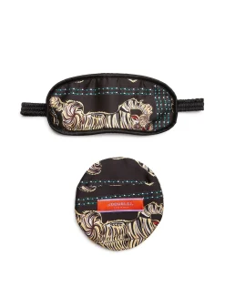 Mask CaseTiger Tiles Black Small in Twill