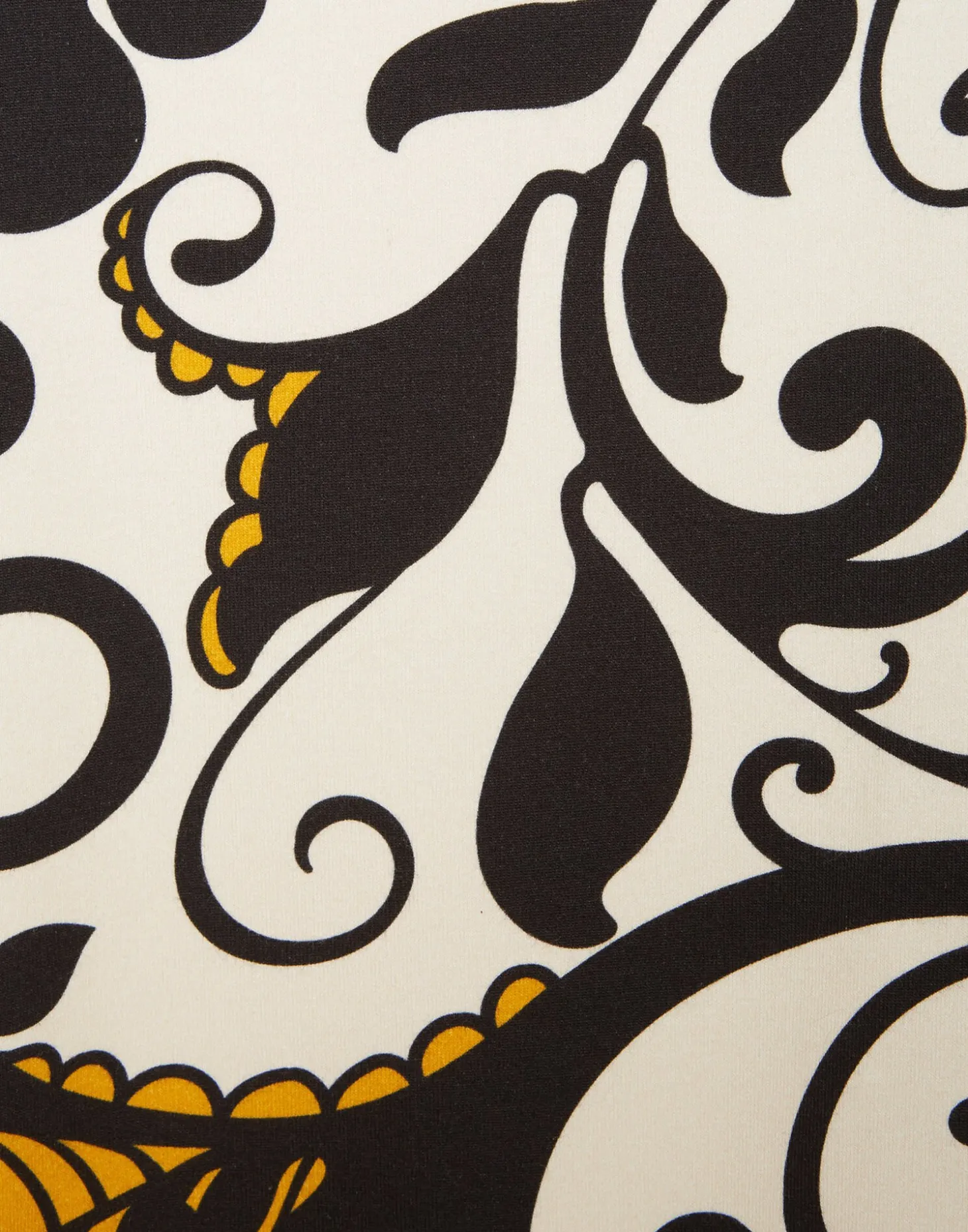 Meditation TeeMarea Black & White in Stretch Fleece