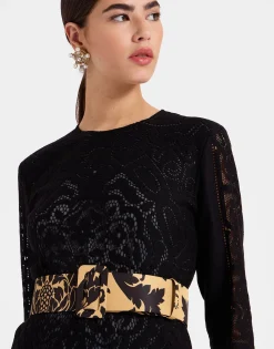 Medium BeltCherubs Gold in Light Faille