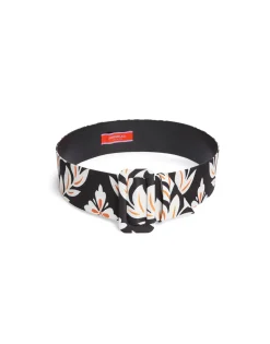 Medium BeltGhirlanda Black in Light Faille