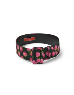 Medium BeltLampone Mini Emerald in Light Faille