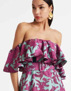 Medium BeltLilium Purple in Light Faille