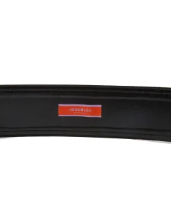 Medium BeltWonderland Black in Light Faille