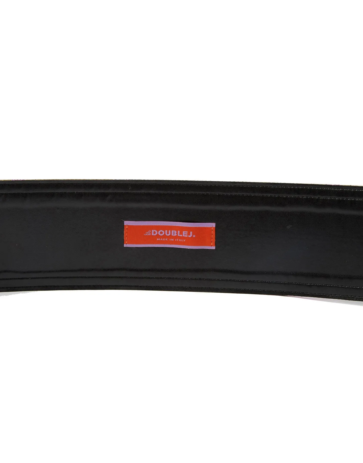 Medium BeltWonderland Black in Light Faille