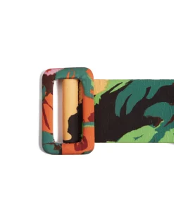 Medium BeltWonderland Black in Light Faille