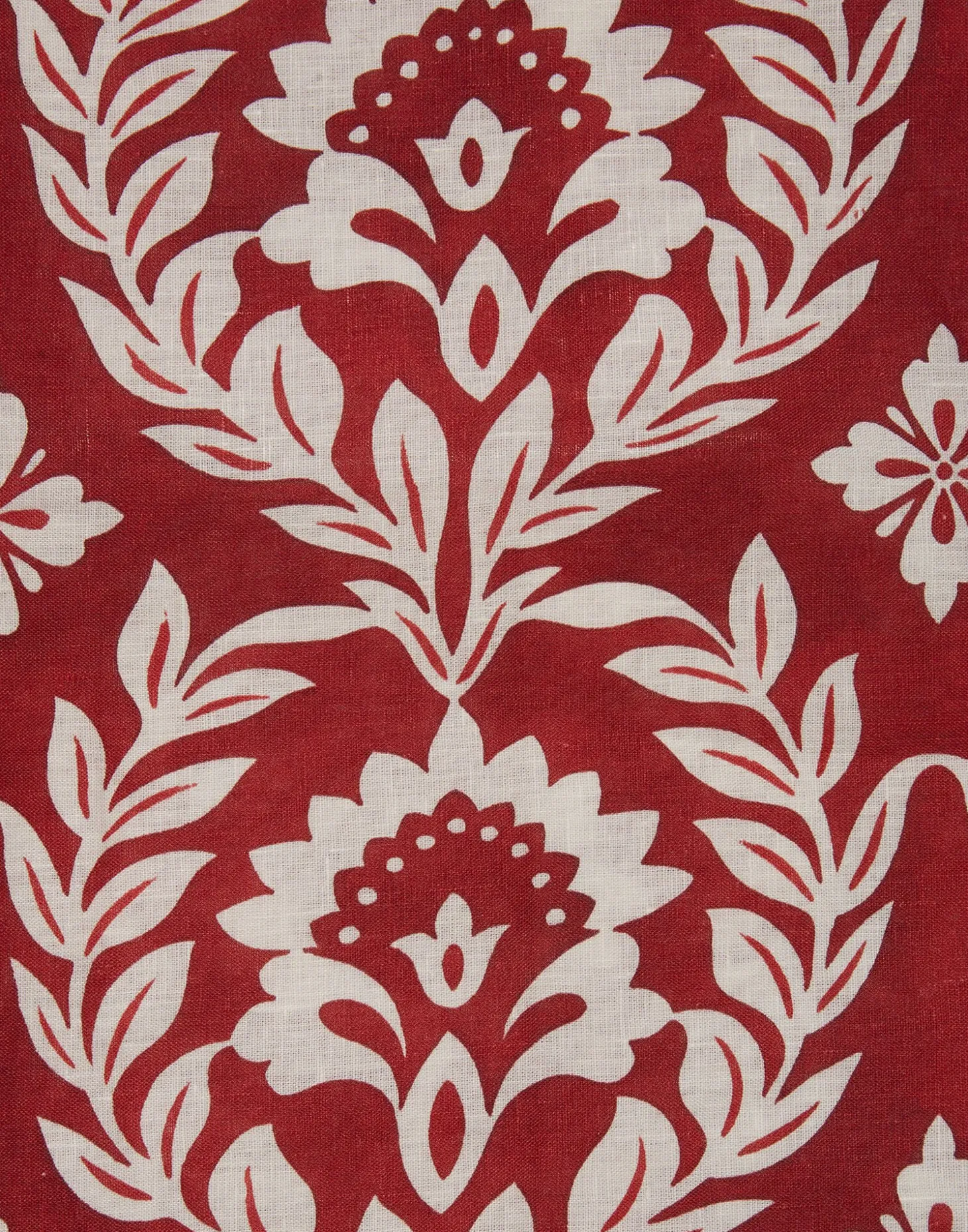 Medium TableclothGarland Bordeaux in Linen