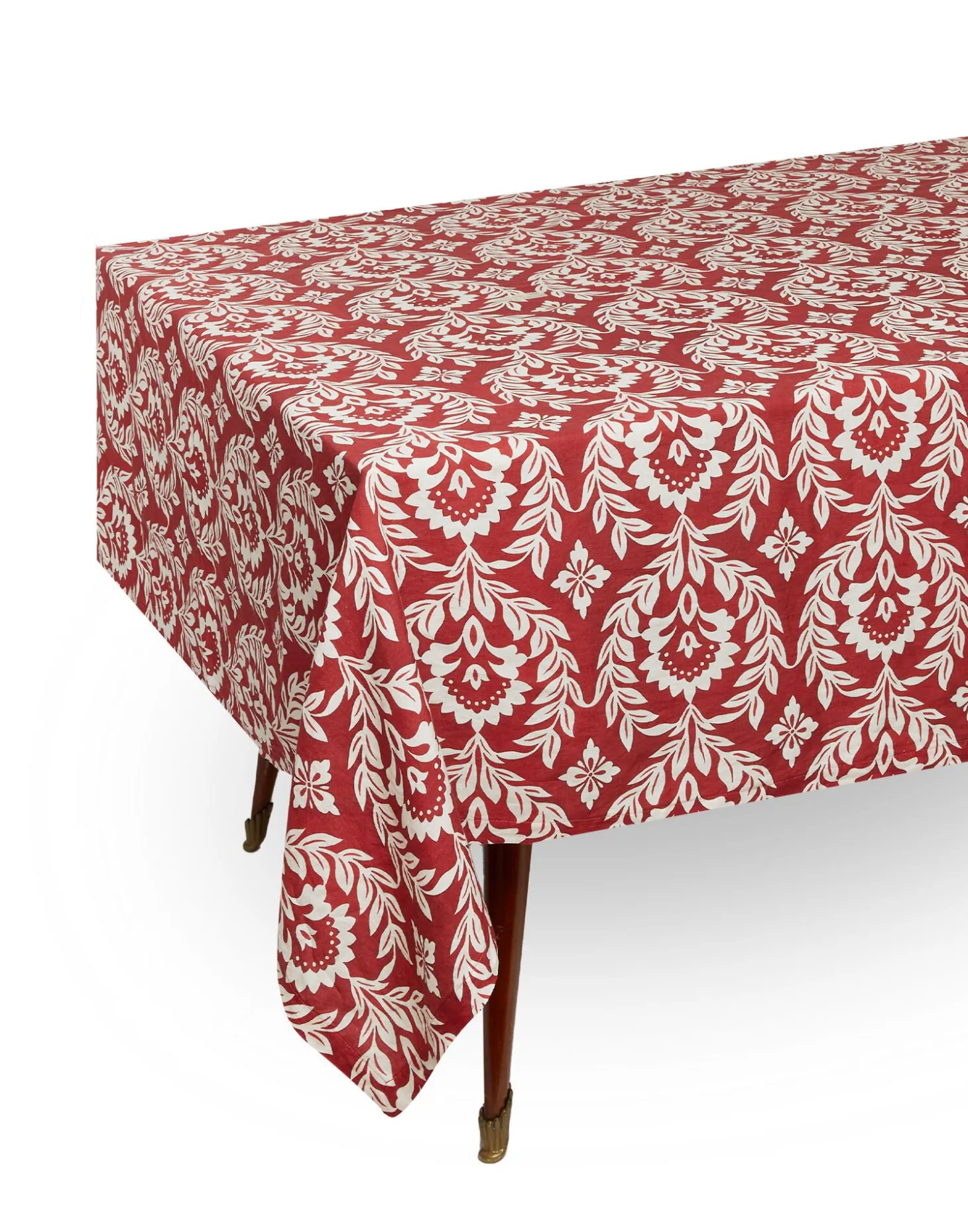 Medium TableclothGarland Bordeaux in Linen