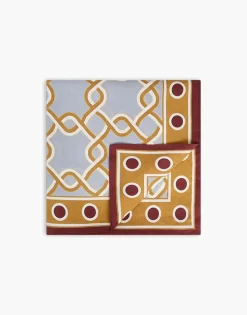 Medium TableclothTackle Turquoise in Linen