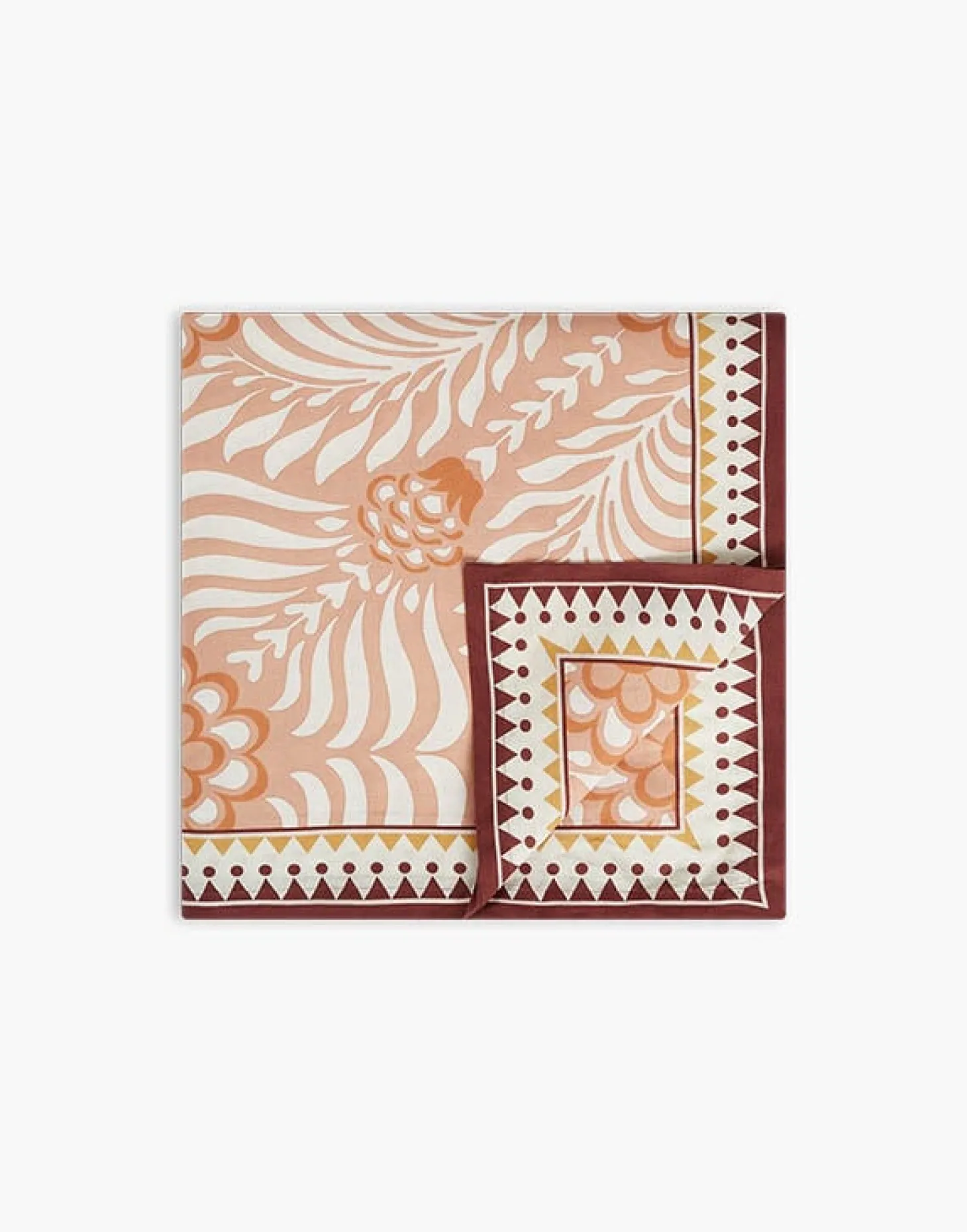 Medium TableclothTudor Pink in Linen