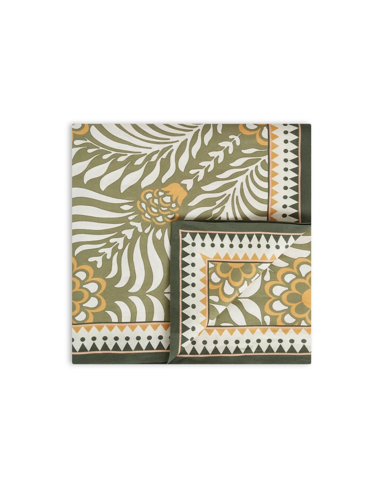 Medium TableclothTudorLight Green in Linen