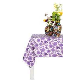 Medium TableclothWildbird Viola in Linen