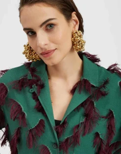 Milano JacketHotspot Emerald in Fil Coup&eacute;