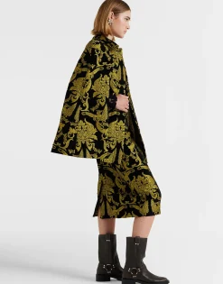 Milano Mini CapeCherubs Black in Jacquard