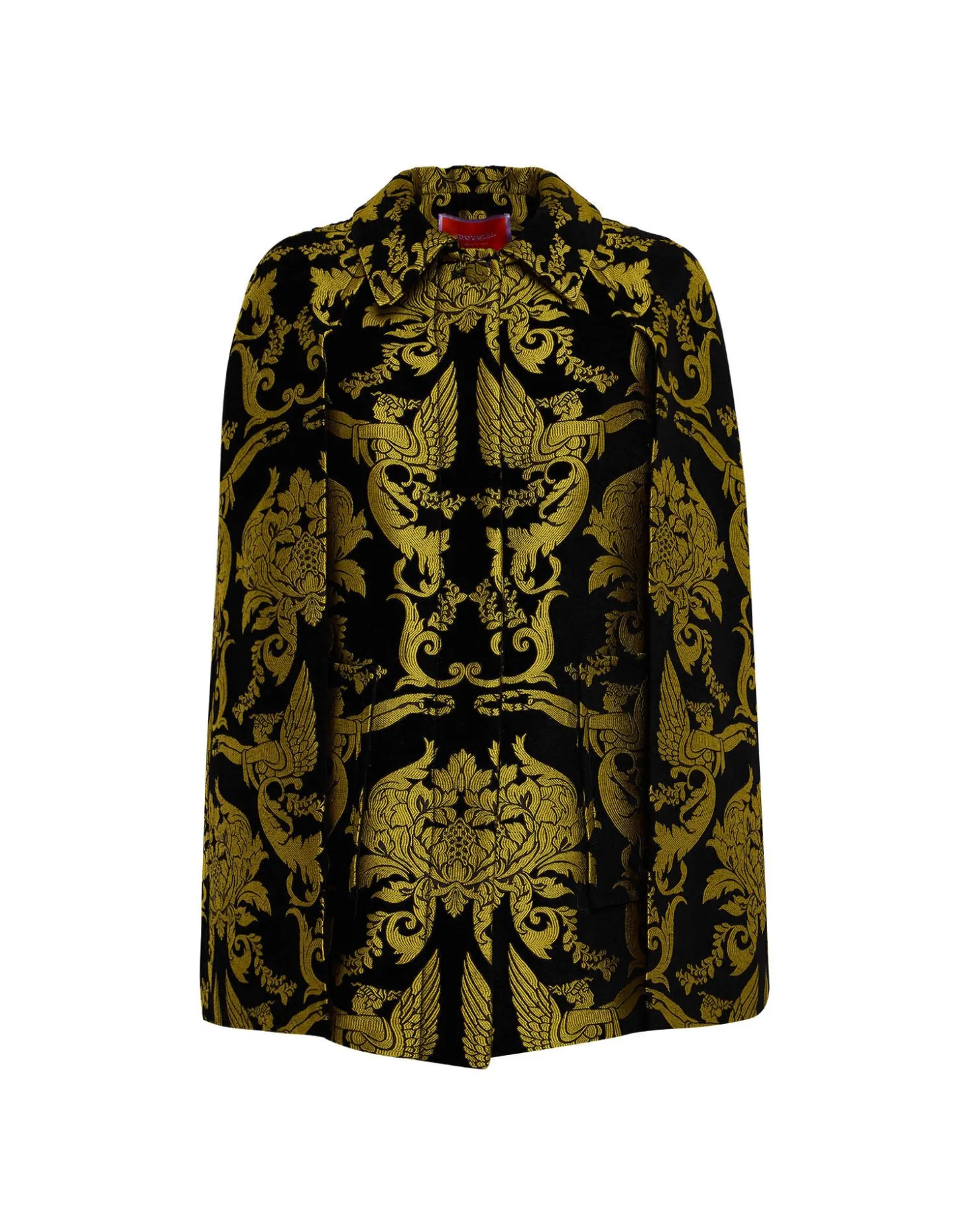 Milano Mini CapeCherubs Black in Jacquard