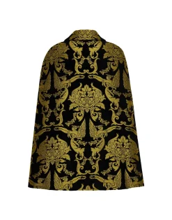 Milano Mini CapeCherubs Black in Jacquard