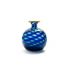 Mini Ciccio VaseBlue in Murano Glass