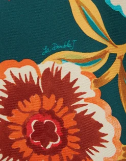 Mini Magnifico DressHottie Emerald in Silk Twill