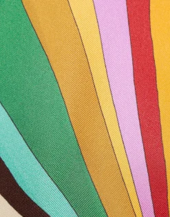 Mini Magnifico DressRainbow in Twill Silk