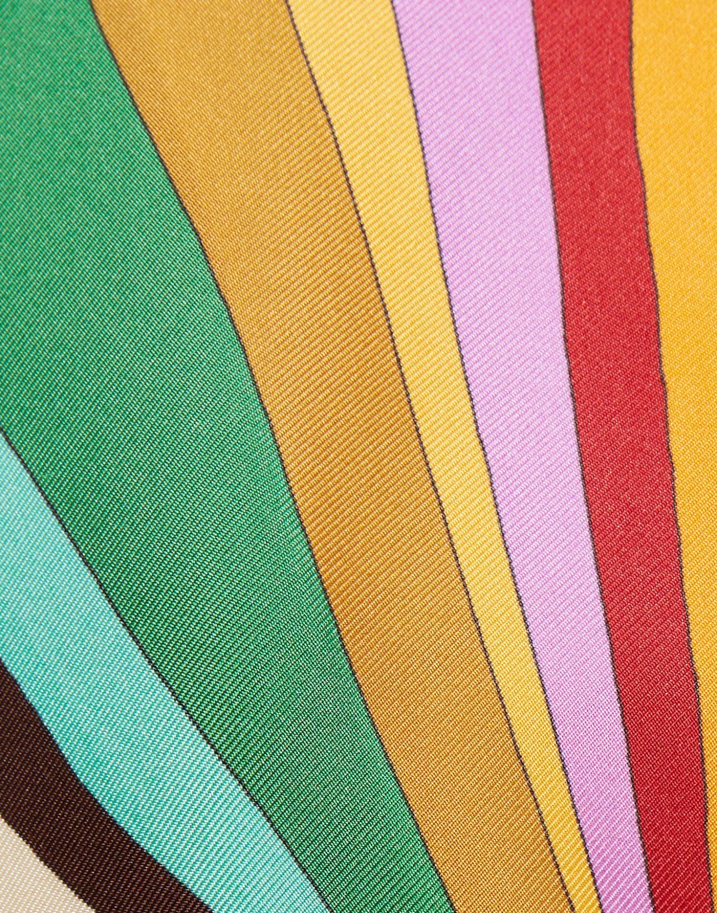 Mini Magnifico DressRainbow in Twill Silk