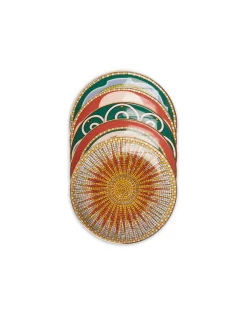 Mini Plates Set Of 5Cortile Mix in Porcelain