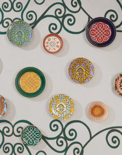 Mini PlateSunrays in Porcelain