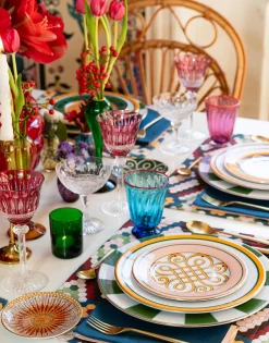 Mini PlateSunrays in Porcelain