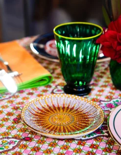 Mini PlateSunrays in Porcelain