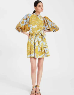 Mini Portofino DressTangle Light Blue in Summer Poplin