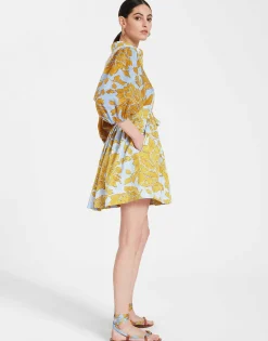 Mini Portofino DressTangle Light Blue in Summer Poplin