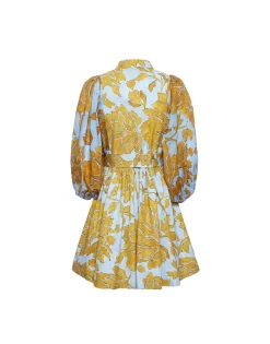 Mini Portofino DressTangle Light Blue in Summer Poplin