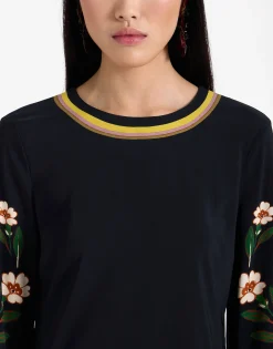 Mini Supreme Swing DressDazed Plac&eacute;e Black in Sable