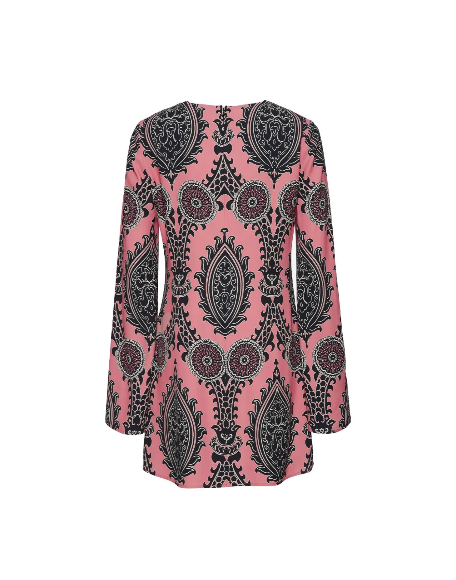 Mini Supremes Swing DressOltrarno Pink in Sablé Satin