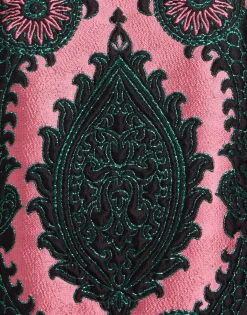 Mini Swing DressOltrarno Pink in Jacquard