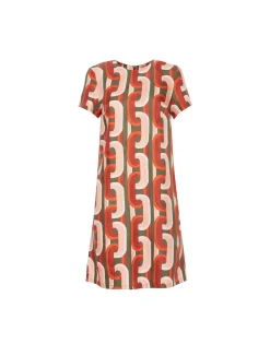 Mini Swing DressPrometheus Pale Pink in Silk Twill