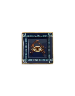 Mini Trinket TrayThe Crab Midnight Blue in Porcelain