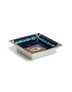 Mini Trinket TrayThe Crab Midnight Blue in Porcelain