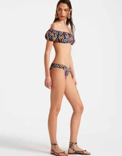 Mirage TopWhitsun Mini Blue in Piquet Lycra