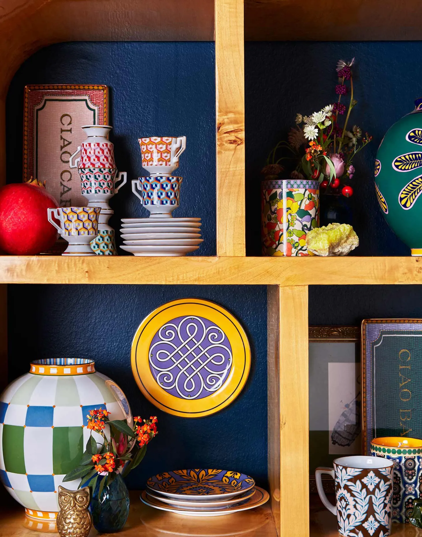 MugChocolate Garland in Porcelain