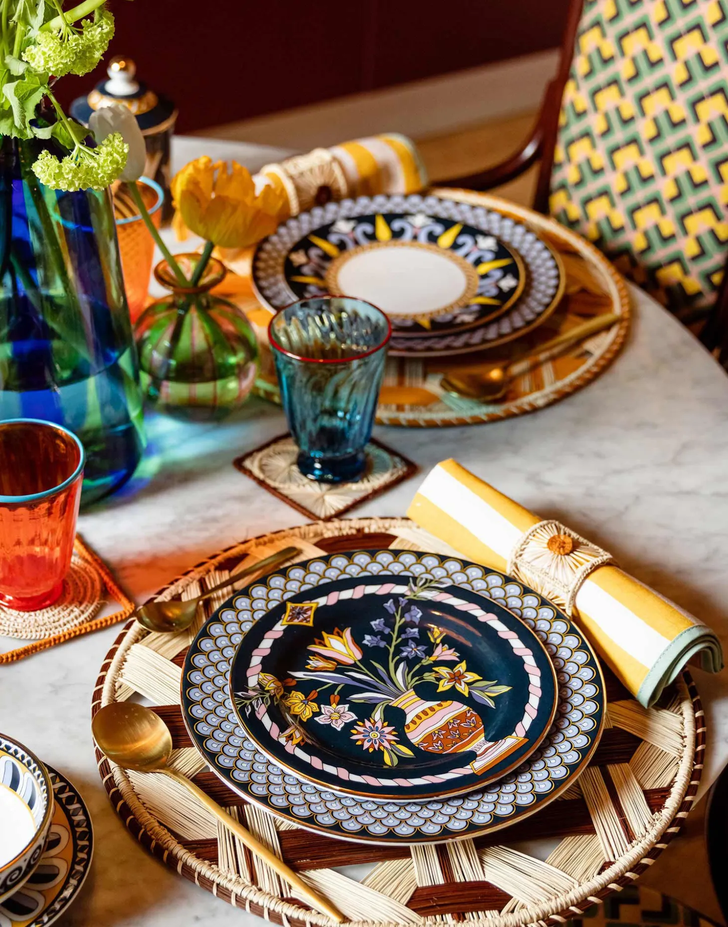 Napkin Rings Set Of 4Mixed in Iraca