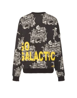 Off Court SweatshirtCrazy Tigers Black & White in Jersey