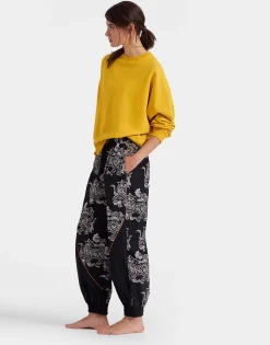 Off Court SweatshirtSolid Dark Yellow in Jersey