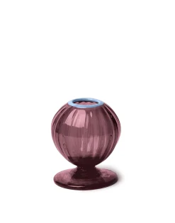 Onion VaseViolet in Murano Glass