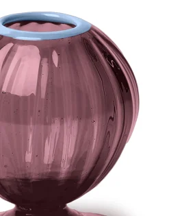 Onion VaseViolet in Murano Glass