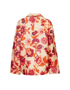 Pajama ShirtHottie Cream in Silk Twill