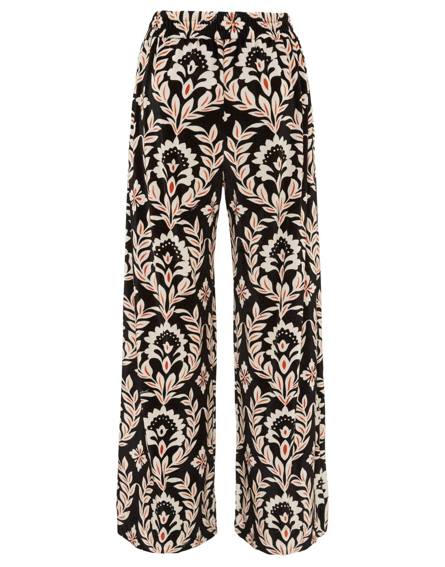 Palazzo PantsGhirlanda Black in Velvet Stretch
