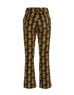 24/7 PantsScarab Black in Cotton Velvet