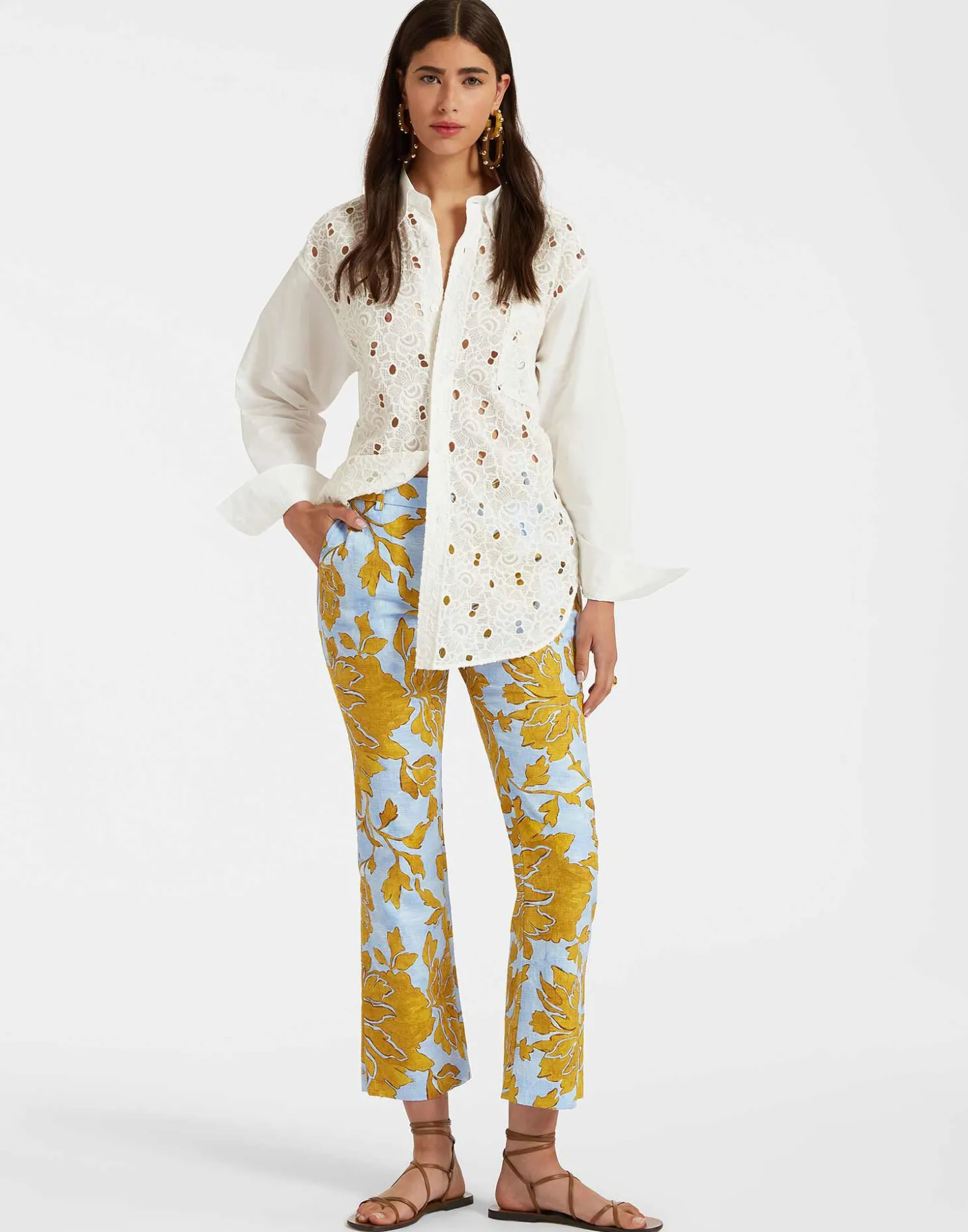 24/7 PantsTangle Light Blue in Shot Cotton