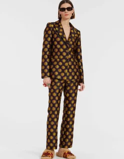 24/7 PantsWinter Sun Black in Jacquard